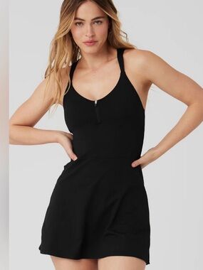 ALO Showcase Black Dress